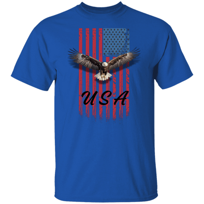 USA Flag Eagle T-Shirt | 4th of July