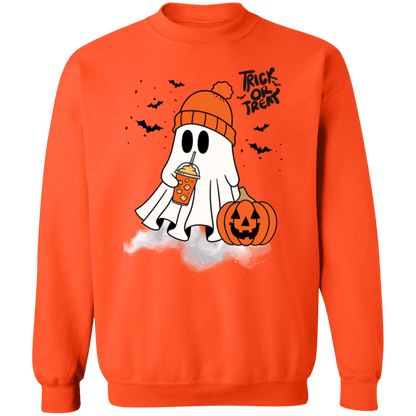 Trick Or Treat Ghost Apparel | T-Shirts & Sweatshirts