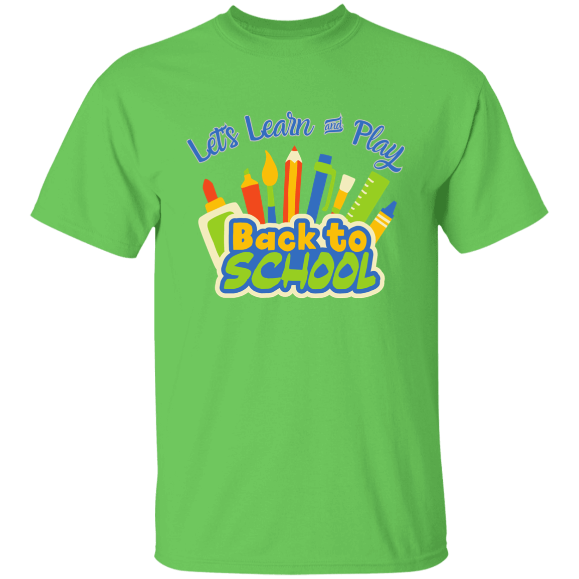 Back To School Lets Learn and Play Youth T-Shirt |