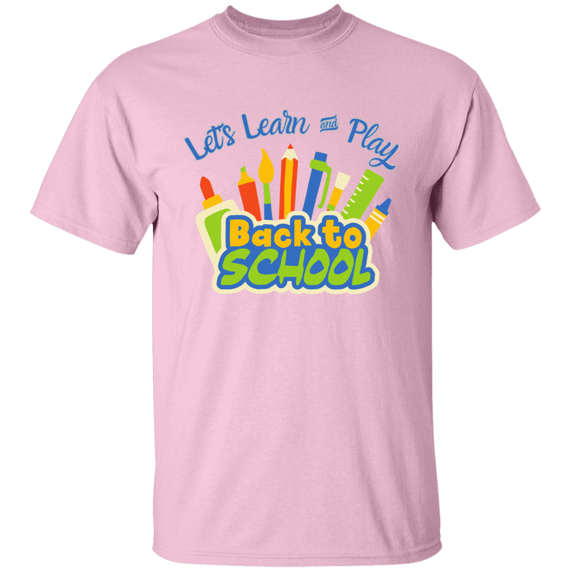 Back To School Lets Learn and Play Youth T-Shirt |