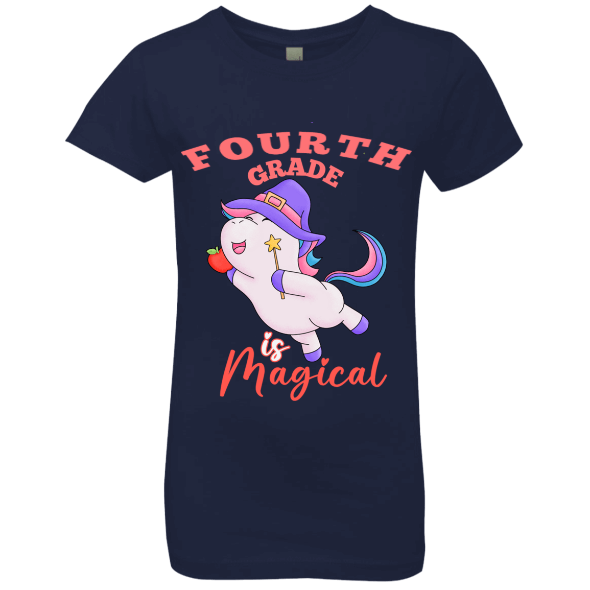 Customized Personalized Grade is Magical Girls' Princess T-Shirt | Short Sleeve, T-Shirts, Youth