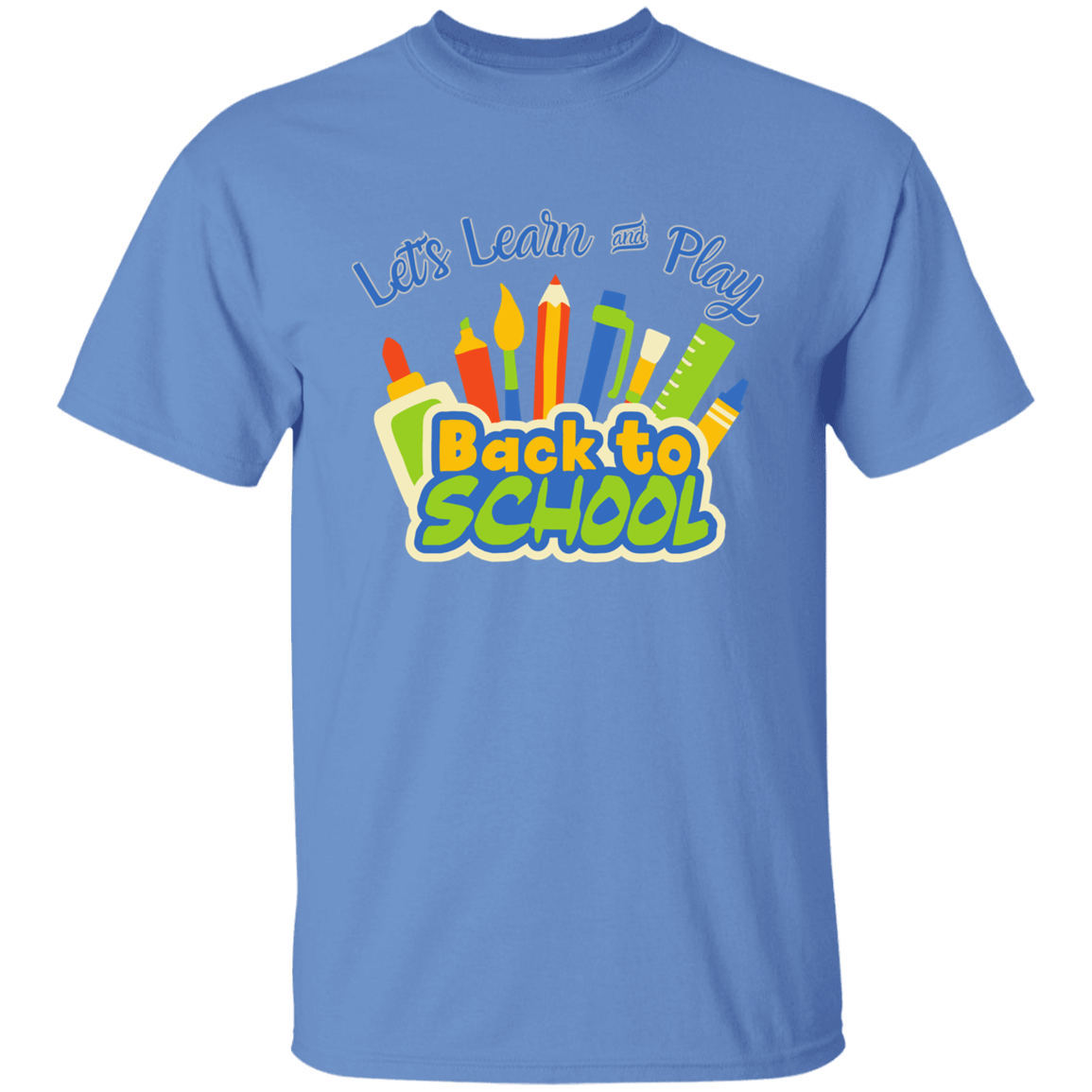 Back To School Lets Learn and Play Youth T-Shirt |