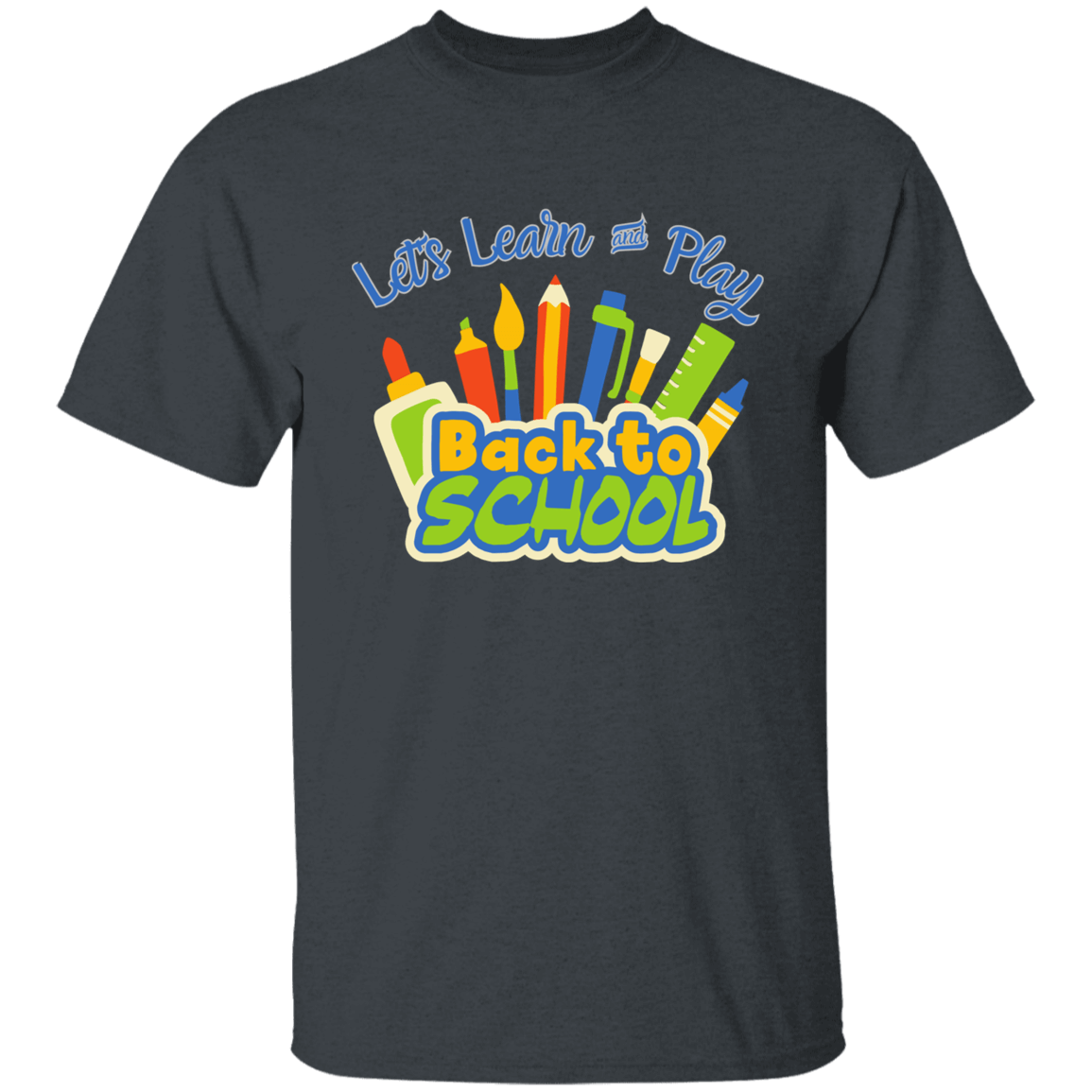 Back To School Lets Learn and Play Youth T-Shirt |