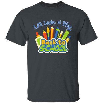 Back To School Lets Learn and Play Youth T-Shirt |