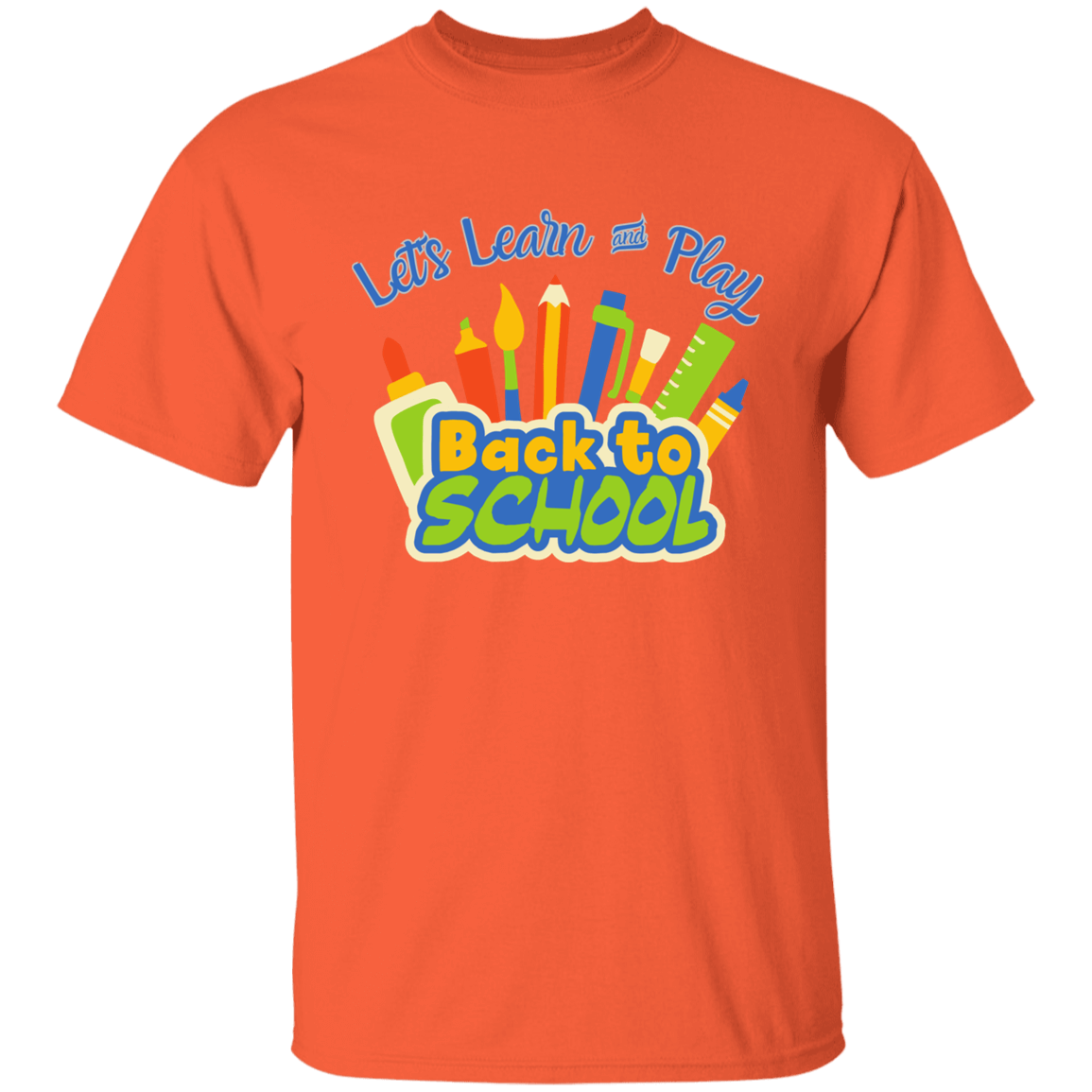 Back To School Lets Learn and Play Youth T-Shirt |