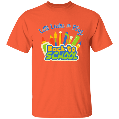 Back To School Lets Learn and Play Youth T-Shirt |