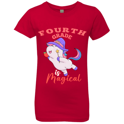 Customized Personalized Grade is Magical Girls' Princess T-Shirt | Short Sleeve, T-Shirts, Youth