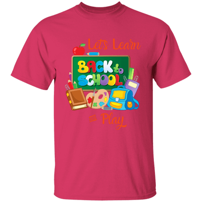 Back To School Lets Learn and Play Other Design Youth T-Shirt | Short Sleeve, T-Shirts, Youth