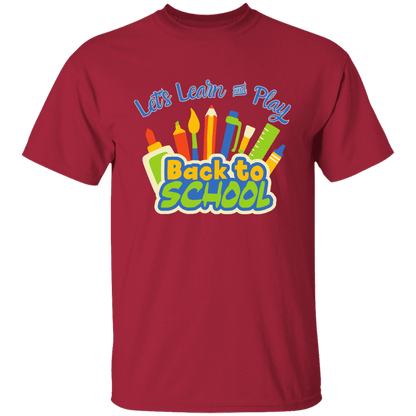 Back To School Lets Learn and Play Youth T-Shirt |