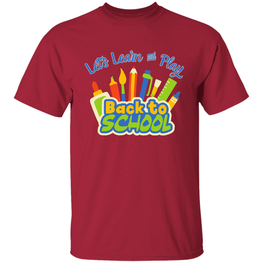 Back To School Lets Learn and Play Youth T-Shirt |