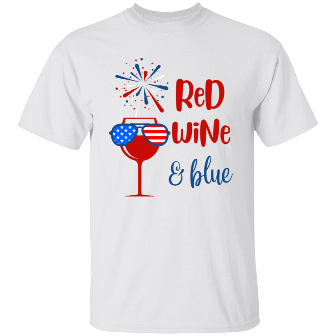 Red Wine & Blue T-Shirt | 4th of July