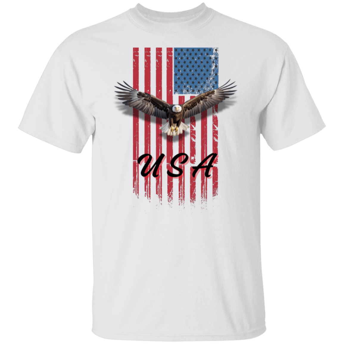 USA Flag Eagle T-Shirt | 4th of July