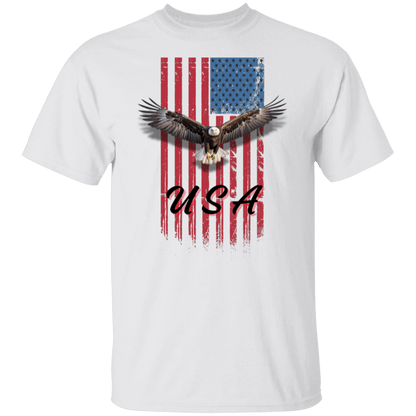 USA Flag Eagle T-Shirt | 4th of July