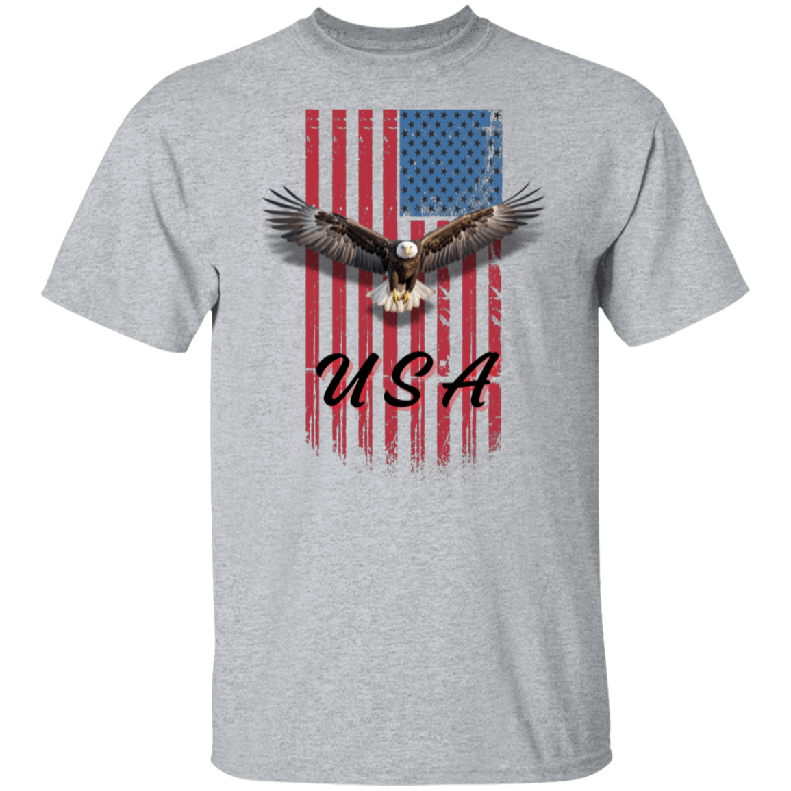 USA Flag Eagle T-Shirt | 4th of July