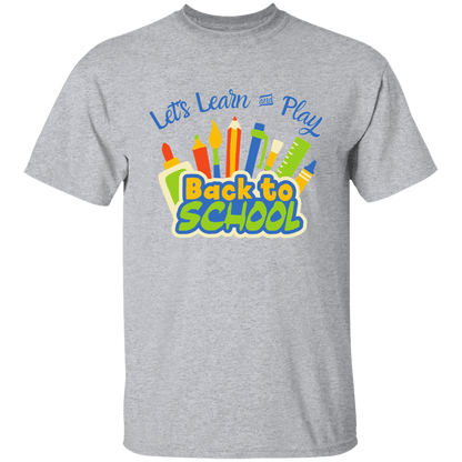 Back To School Lets Learn and Play Youth T-Shirt |