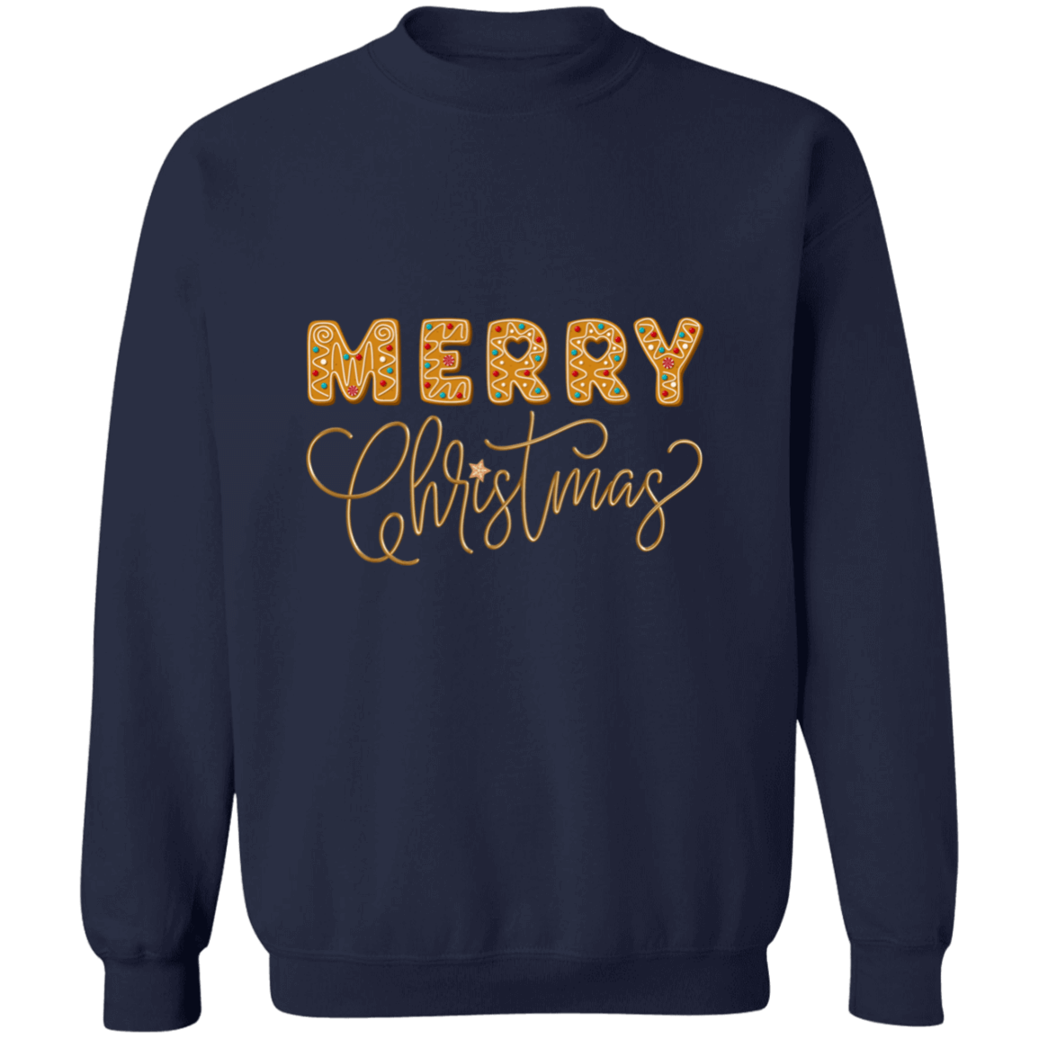 Merry Christmas Ginger bread Crewneck Pullover Sweatshirt | Ugly Christmas Sweater | Men, Pullover, Sweatshirts