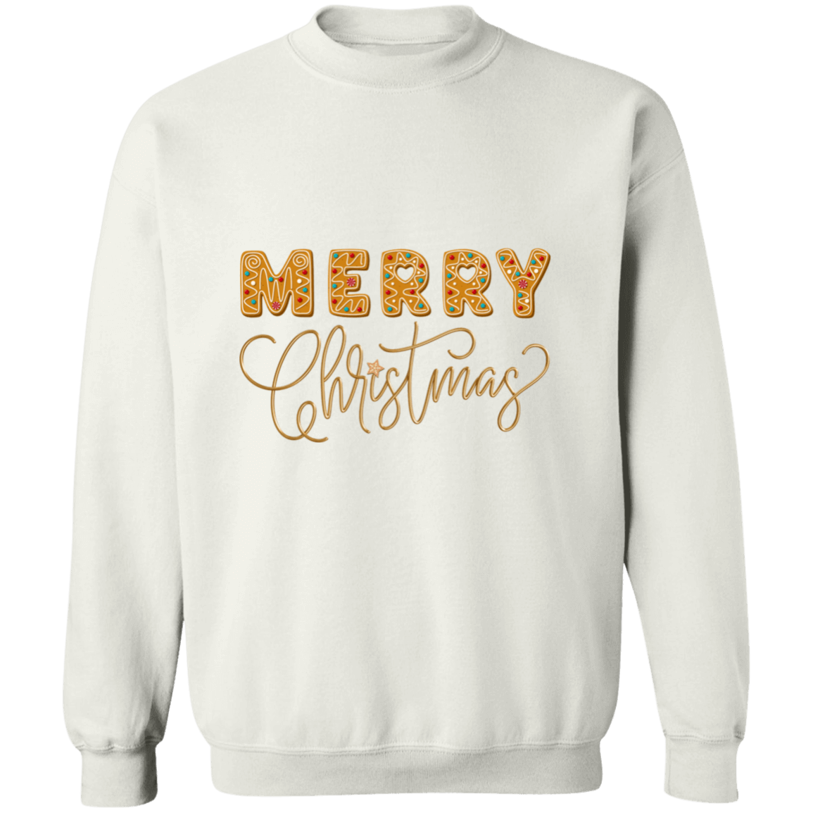 Merry Christmas Ginger bread Crewneck Pullover Sweatshirt | Ugly Christmas Sweater | Men, Pullover, Sweatshirts