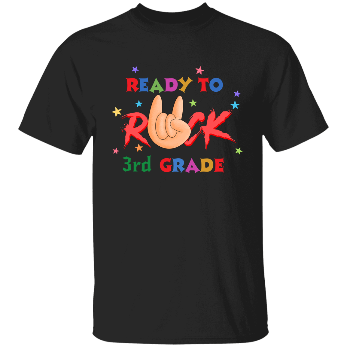 Ready To Rock Customized Personalized Grade Youth T-Shirt | Short Sleeve, T-Shirts, Youth