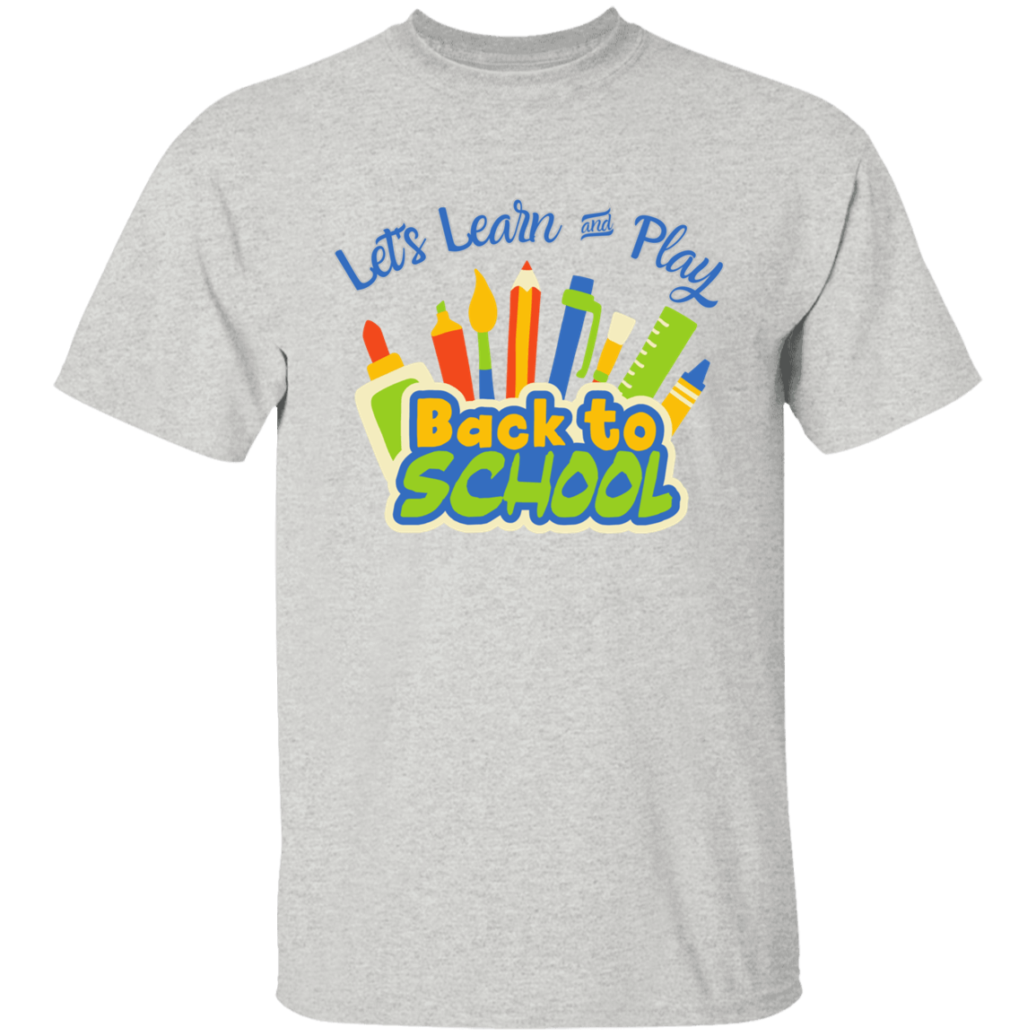 Back To School Lets Learn and Play Youth T-Shirt |