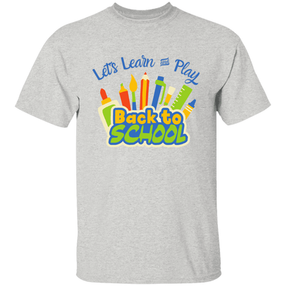 Back To School Lets Learn and Play Youth T-Shirt |