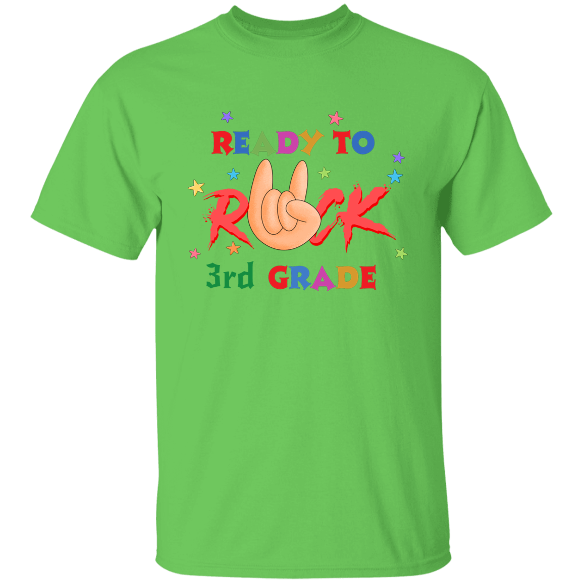 Ready To Rock Customized Personalized Grade Youth T-Shirt | Short Sleeve, T-Shirts, Youth