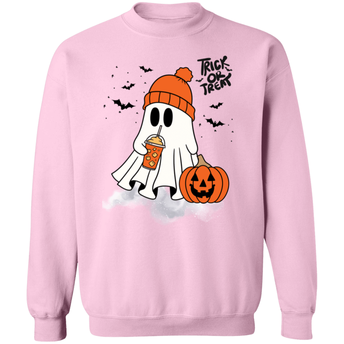 Trick Or Treat Ghost Apparel | T-Shirts & Sweatshirts