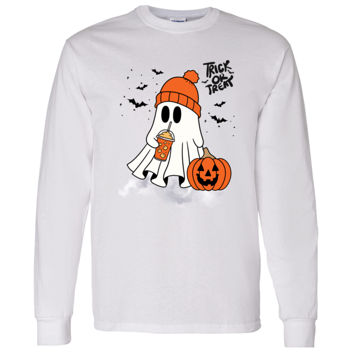 Trick Or Treat Ghost Apparel | T-Shirts & Sweatshirts