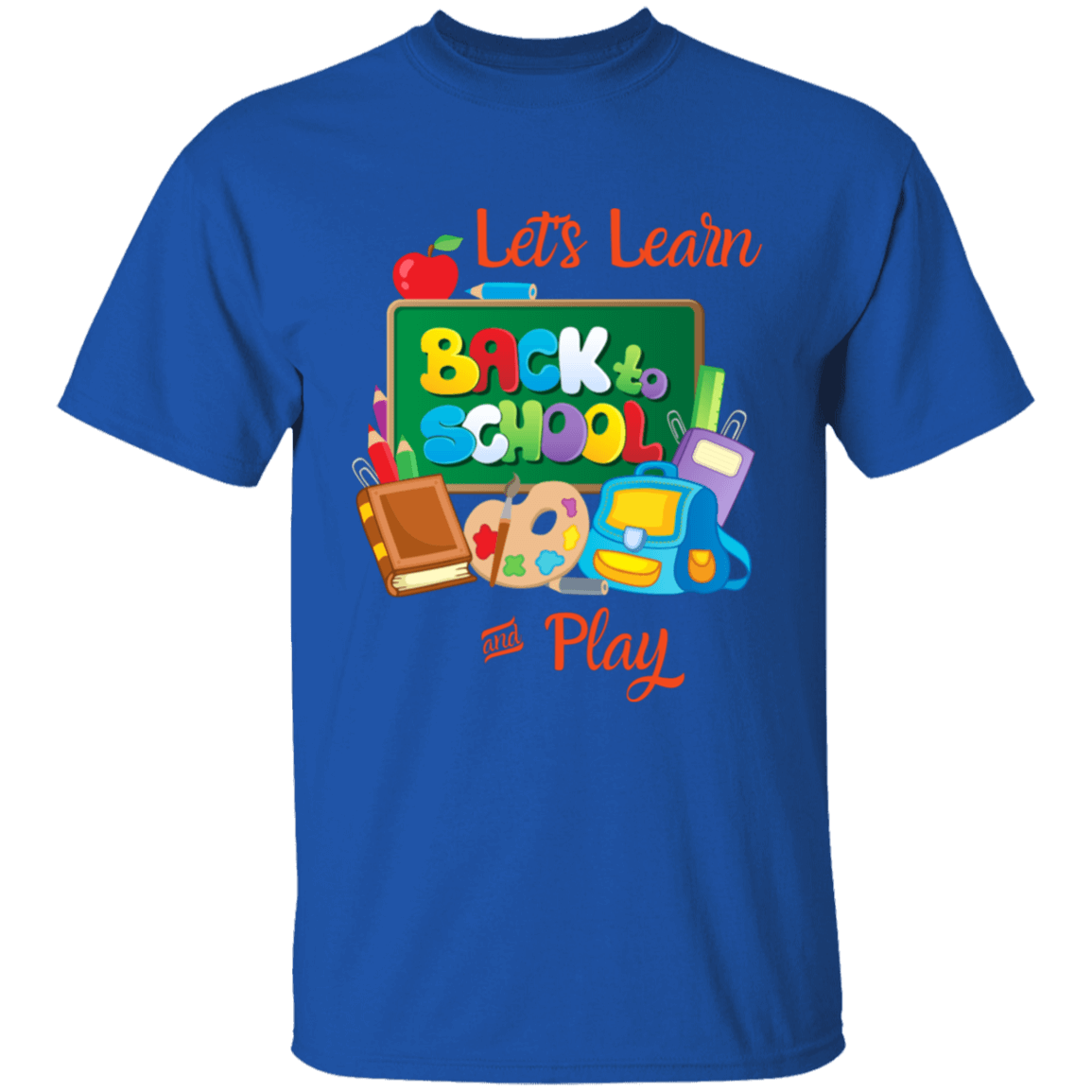 Back To School Lets Learn and Play Other Design Youth T-Shirt | Short Sleeve, T-Shirts, Youth