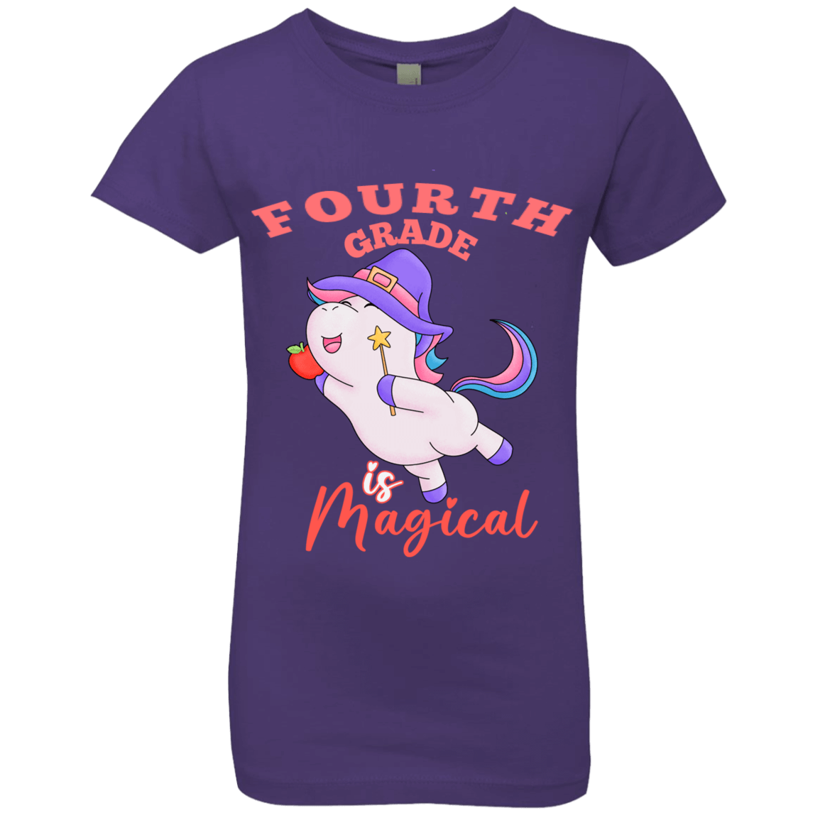 Customized Personalized Grade is Magical Girls' Princess T-Shirt | Short Sleeve, T-Shirts, Youth