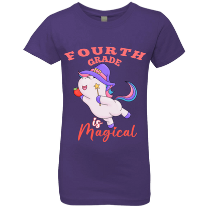 Customized Personalized Grade is Magical Girls' Princess T-Shirt | Short Sleeve, T-Shirts, Youth