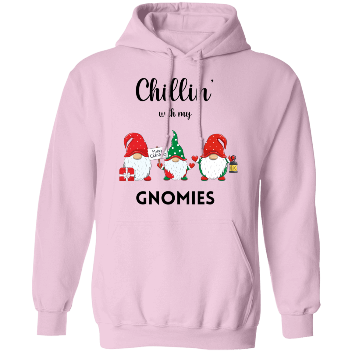 Chillin with my Gnomies Crewneck Sweatshirt/Hoodie | Ugly Christmas Sweater |