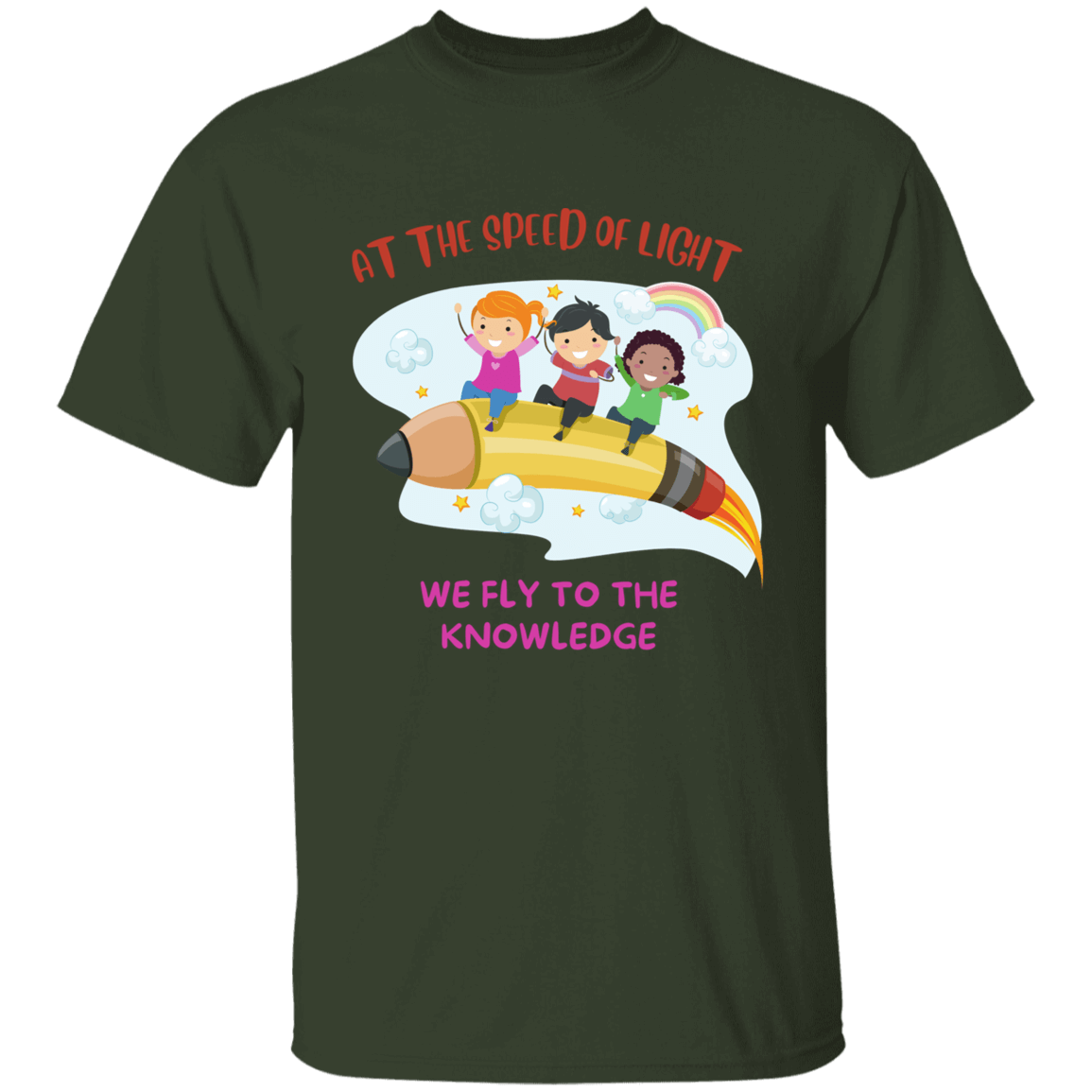 Back To School We Fly To The Knowledge Youth T-Shirt |