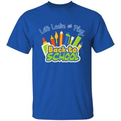 Back To School Lets Learn and Play Youth T-Shirt |