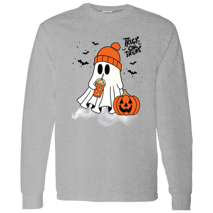 Trick Or Treat Ghost Apparel | T-Shirts & Sweatshirts