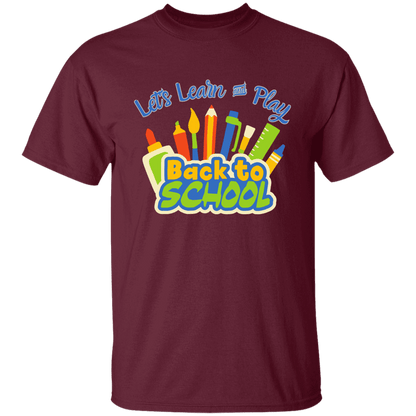 Back To School Lets Learn and Play Youth T-Shirt |