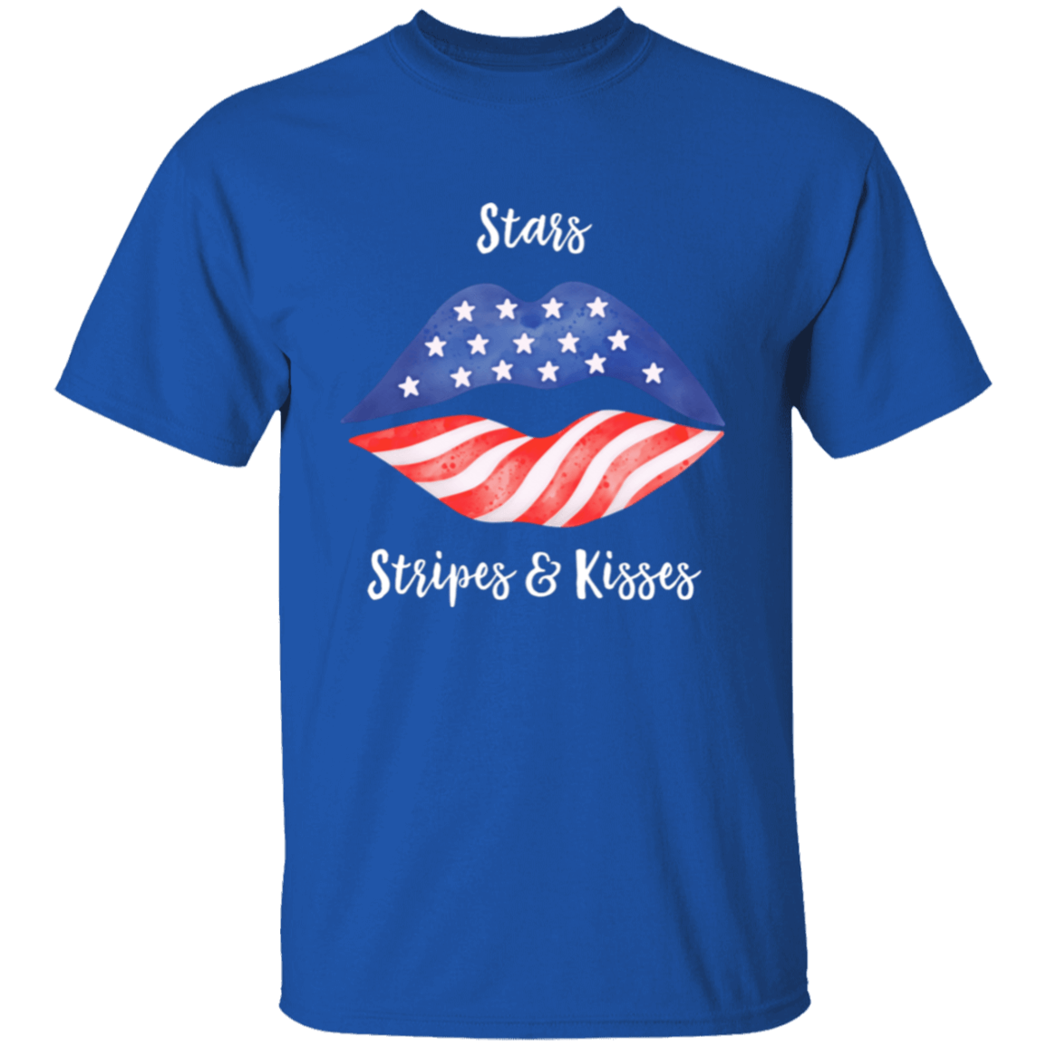 Stars, Stripes & Kisses T-Shirt | 4th of July