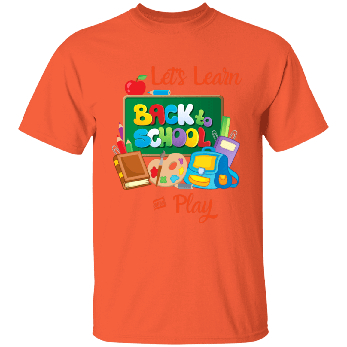 Back To School Lets Learn and Play Other Design Youth T-Shirt | Short Sleeve, T-Shirts, Youth