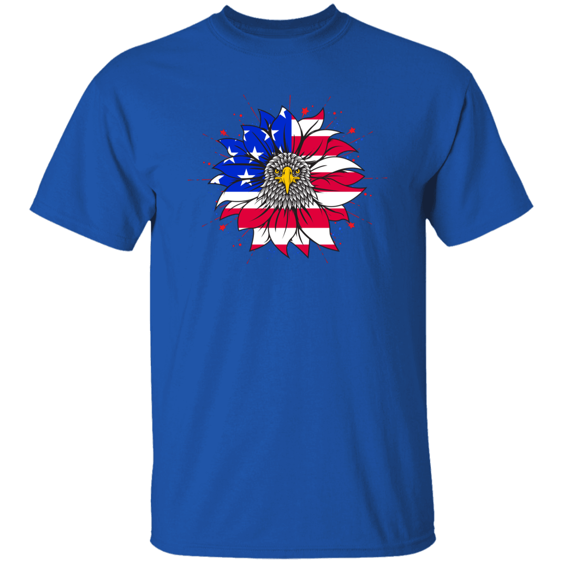 Patriotic Sunflower T-Shirt | 4th of July