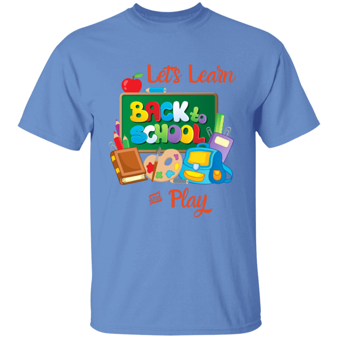 Back To School Lets Learn and Play Other Design Youth T-Shirt | Short Sleeve, T-Shirts, Youth