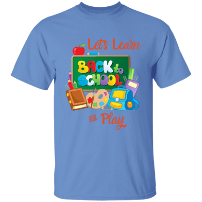 Back To School Lets Learn and Play Other Design Youth T-Shirt | Short Sleeve, T-Shirts, Youth