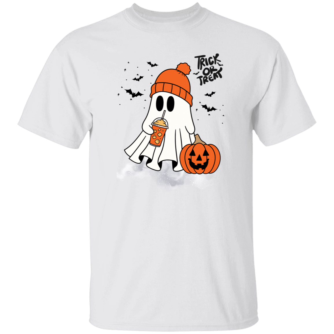 Trick Or Treat Ghost Apparel | T-Shirts & Sweatshirts