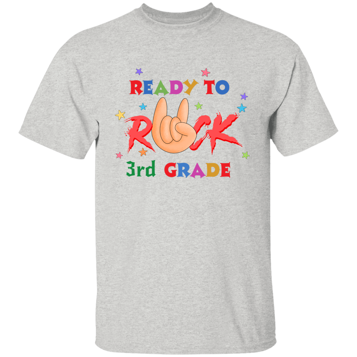 Ready To Rock Customized Personalized Grade Youth T-Shirt | Short Sleeve, T-Shirts, Youth