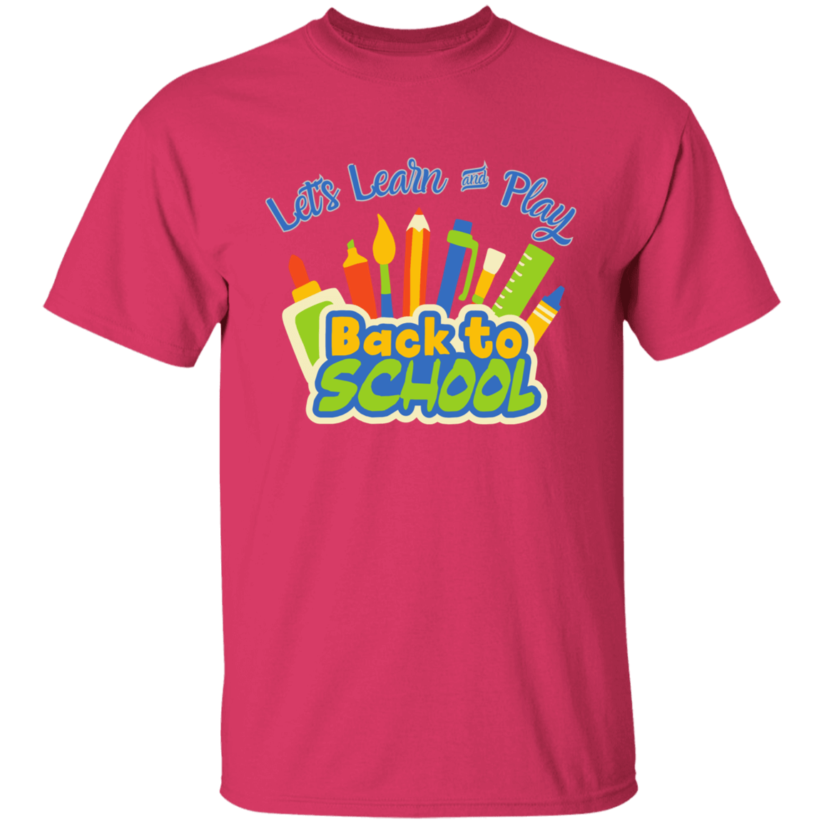 Back To School Lets Learn and Play Youth T-Shirt |