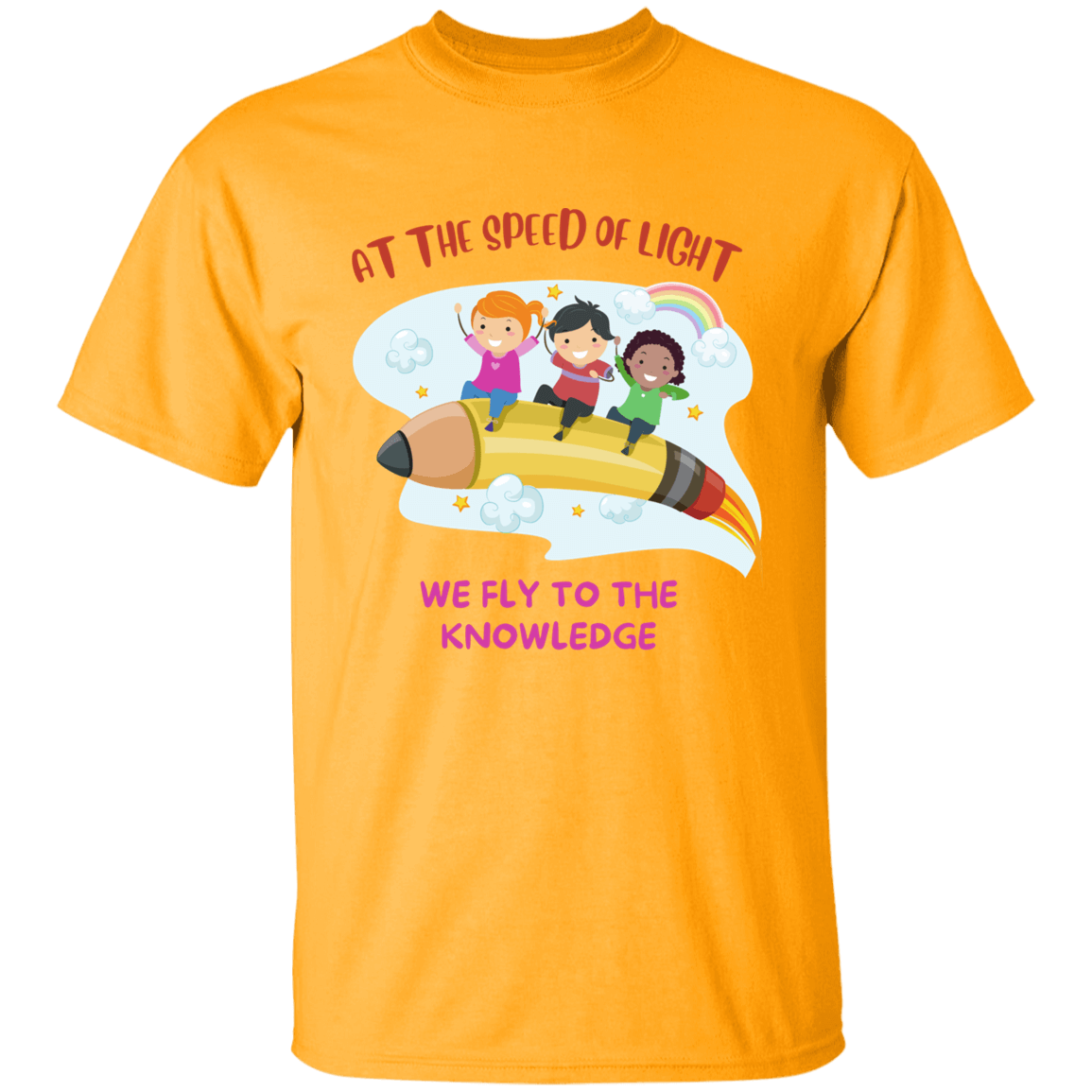 Back To School We Fly To The Knowledge Youth T-Shirt |