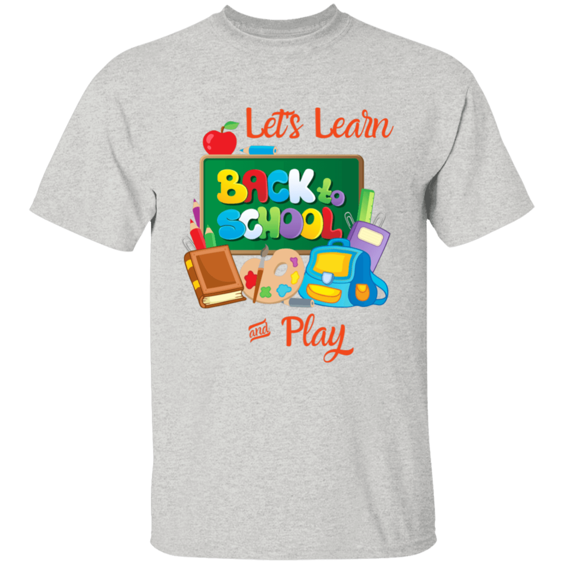 Back To School Lets Learn and Play Other Design Youth T-Shirt | Short Sleeve, T-Shirts, Youth