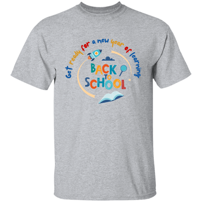 Back To School Get Ready for a New Year of Learning Youth T-Shirt |