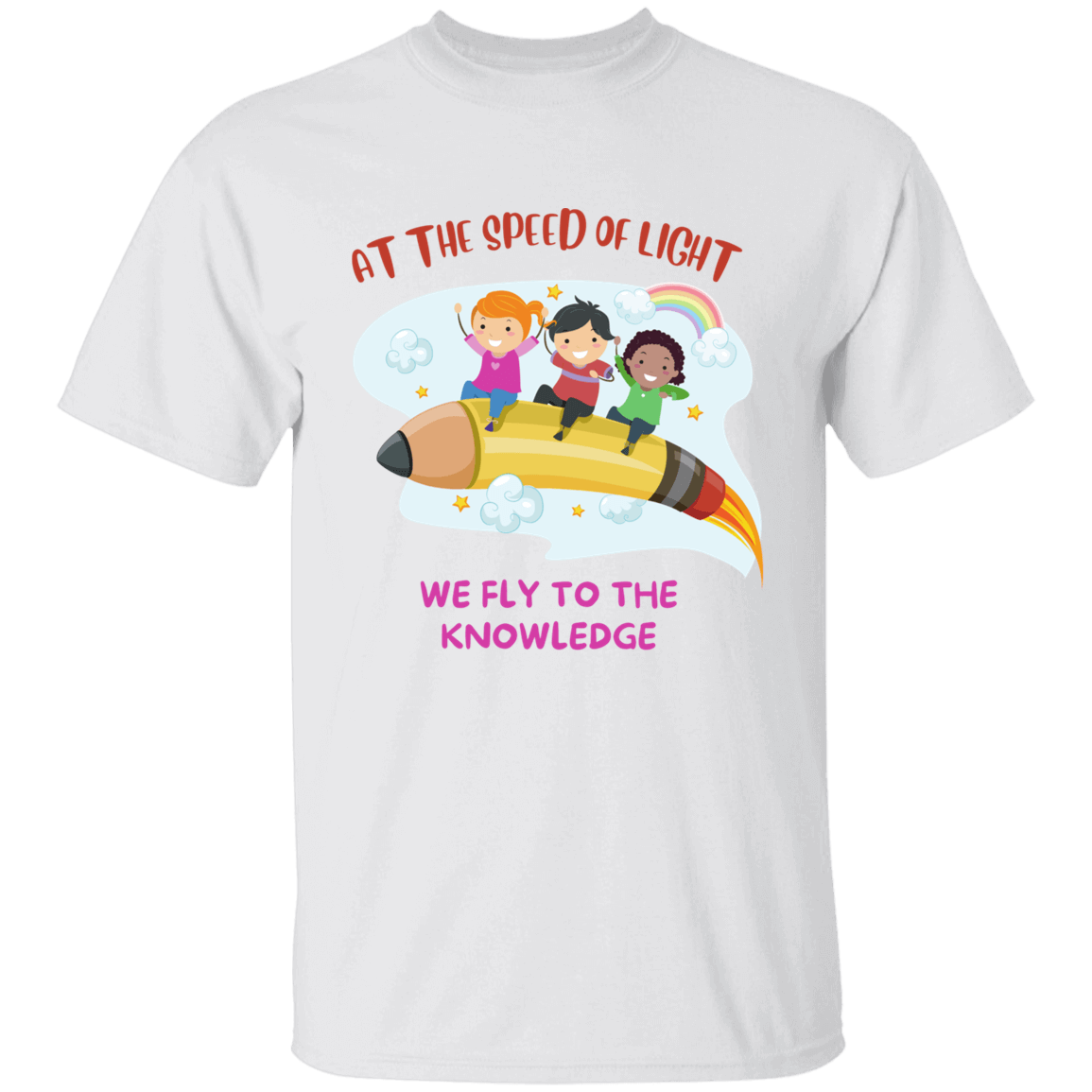 Back To School We Fly To The Knowledge Youth T-Shirt |