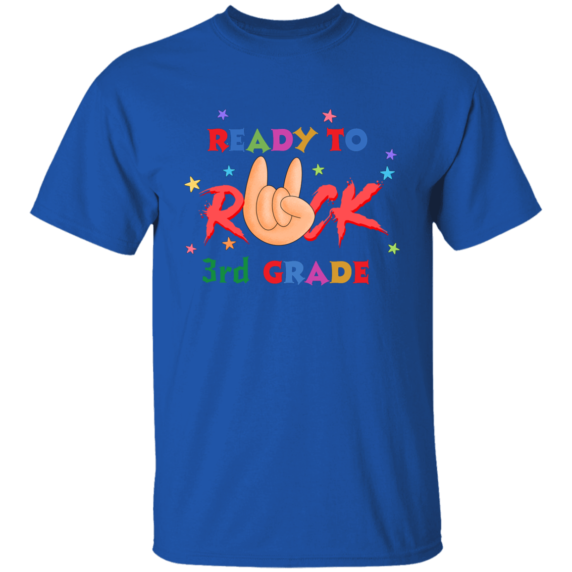 Ready To Rock Customized Personalized Grade Youth T-Shirt | Short Sleeve, T-Shirts, Youth