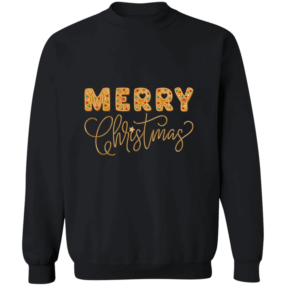 Merry Christmas Ginger bread Crewneck Pullover Sweatshirt | Ugly Christmas Sweater | Men, Pullover, Sweatshirts