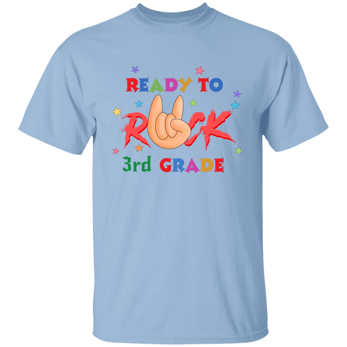 Ready To Rock Customized Personalized Grade Youth T-Shirt | Short Sleeve, T-Shirts, Youth